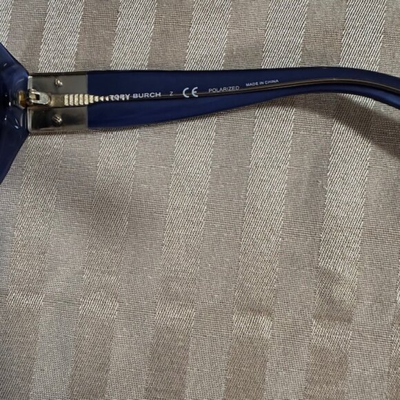 Tory Burch Ladies\' Oversized Crystal Blue Sunglasses TY 7043 771/37 main image 9